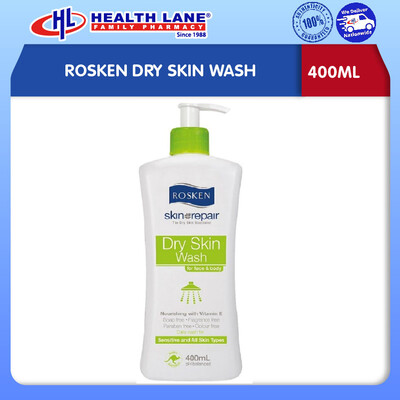 ROSKEN DRY KULIT SABUN (400ML)